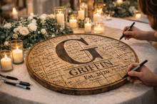 Load image into Gallery viewer, Bourbon Barrel Guest Book - FREE SHIPPING!