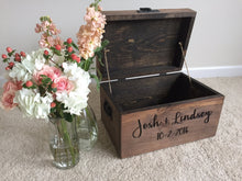 Load image into Gallery viewer, Personalized Wedding Card Box - GirlyBuilds